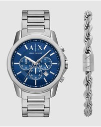 Armani Exchange - Silver Chronograph Watch