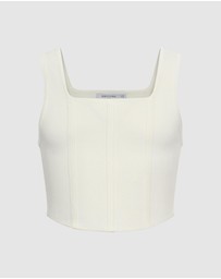 Decjuba Kids - Mia Knit Corset Top  - Teens