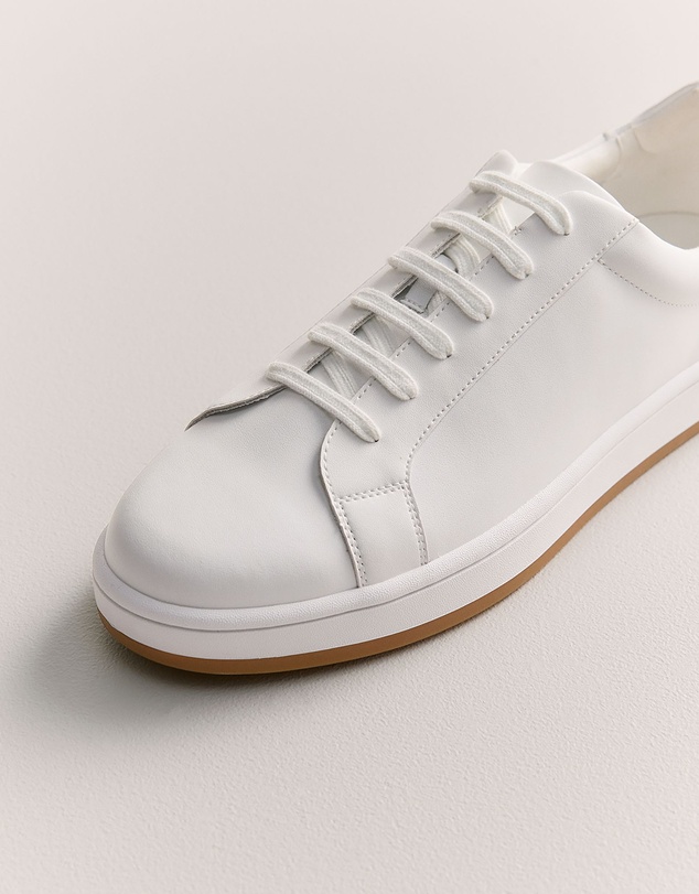 Trenery - Woodhead Leather Sneaker in White