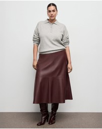 M.N.G - Long-Sleeved Polo-Neck Sweater