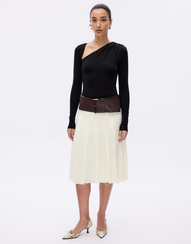 Minima Esenciales - Sienna Draped Bodysuit