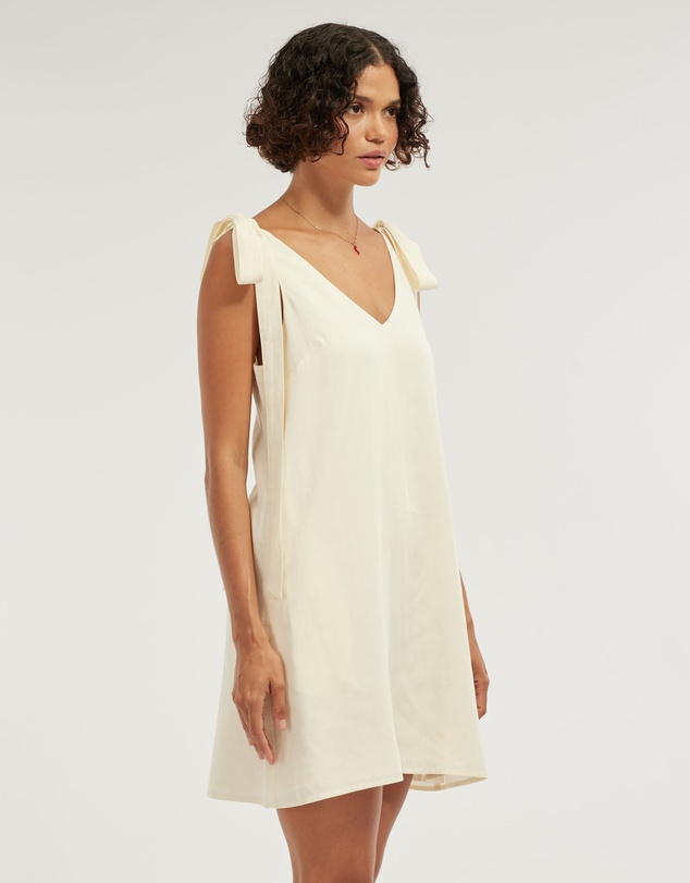 Amelius - Frankie Shoulder Tie Mini Dress