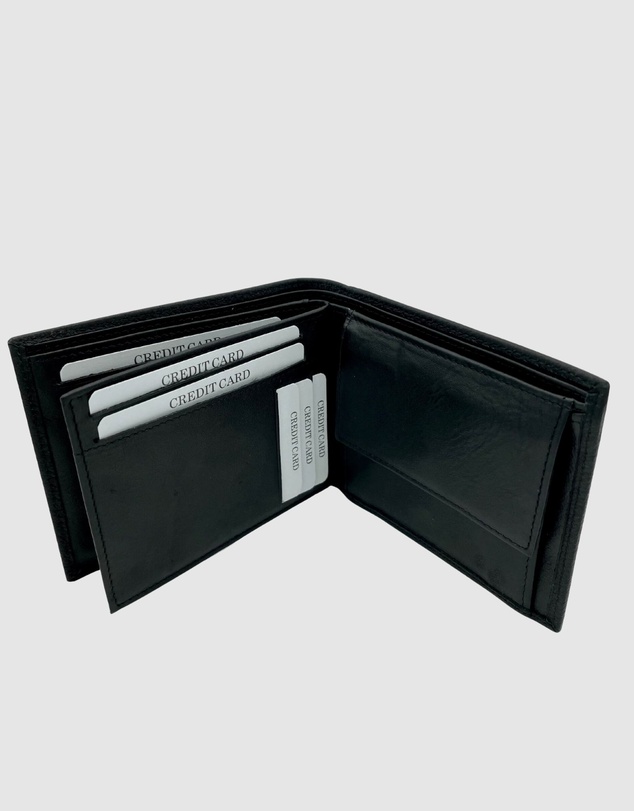Jacaru - Jacaru 5786 Kangaroo Leather Flap Wallet