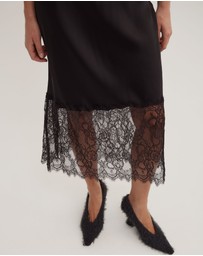 Witchery - Lace Trim Skirt