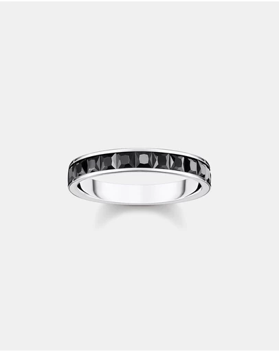 THOMAS SABO - Heritage Black Stones Band Ring