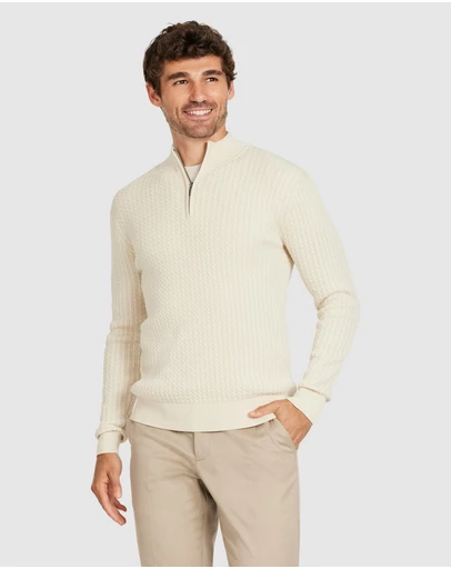 Tarocash - Charly Cable Zip Knit