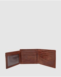 Fossil - Ryan Dark Brown RFID Flip ID Bifold
