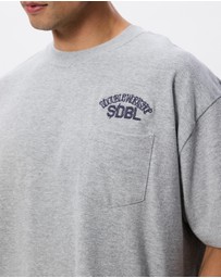 S Double - Team Heavyweight Pocket T-Shirt