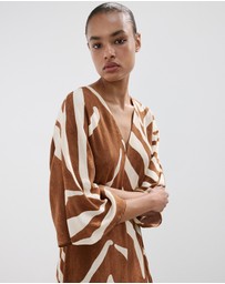 M.N.G - Printed Cotton Dress