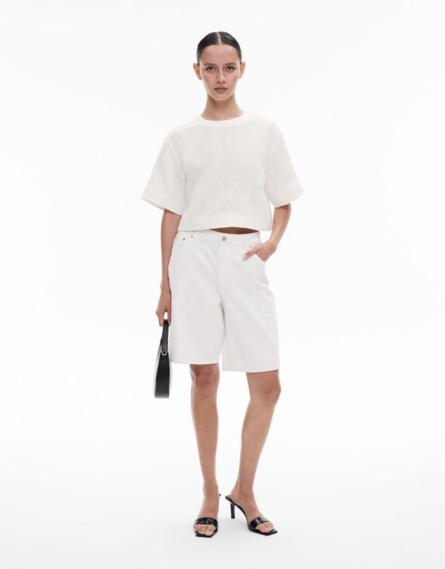 Witchery - Linen Crop Popover