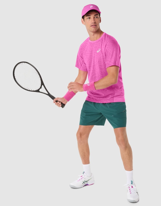 ASICS - Match Jacquard Short Sleeved Top - Men's