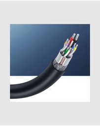 Ugreen - UGREEN USB-A 3.0 Male to Male Cable – 1m 5Gbps Data Transfer Black