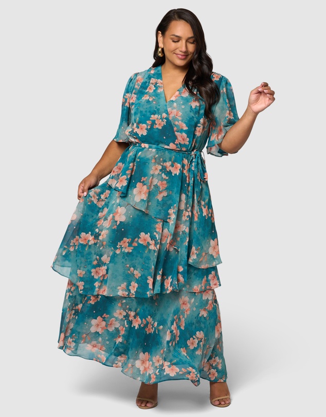 Pink Dusk by Curve Project - Hypnotic Maxi Dress