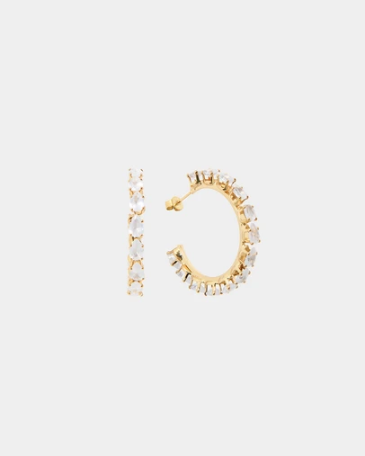 Forcast - Jada 16k Gold Plated Earrings