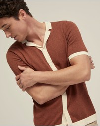 Oxford - Cosmo Knitted Shirt