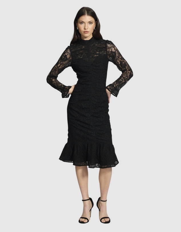 Honey and Beau - Fiora Midi Dress
