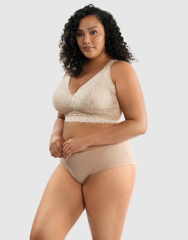 Parfait - Adriana Wirefree Full Bust Lace Bralette