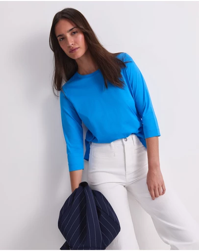 Sportscraft - Mercerised Cotton Half Sleeve Tee