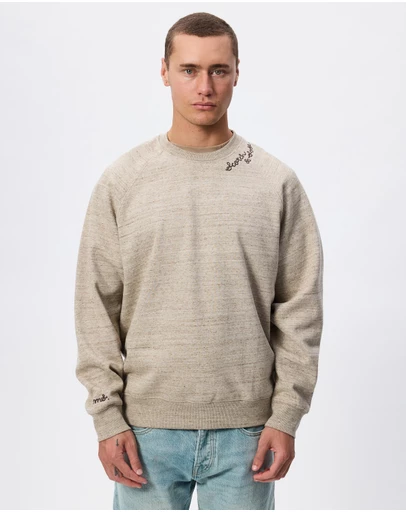 Scotch & Soda - Space Yarn Embroidered Loose-Fit Sweatshirt