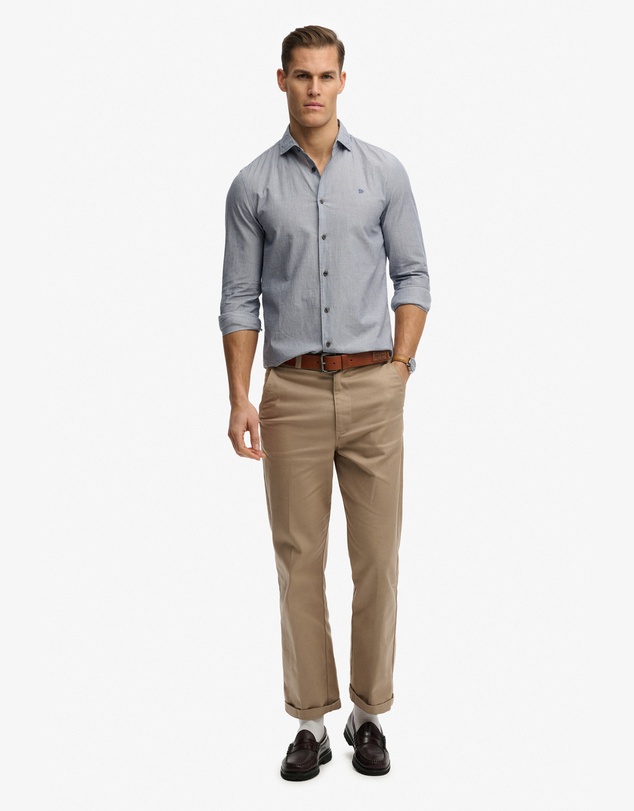Superdry - Cut Away Poplin Long Sleeve Shirt