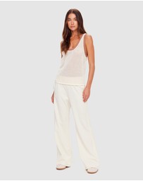 The Upside - Fenway Wales Knit Tank