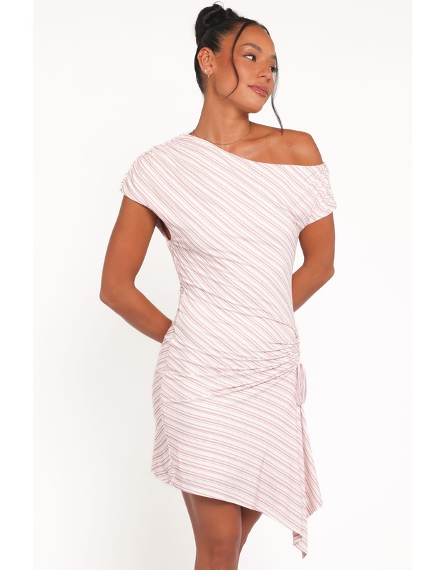 Petal & Pup - Rois Mini Dress - Pink Stripe