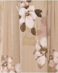 Petal & Pup - Kindra Long Sleeve Maxi Dress - Brown Floral