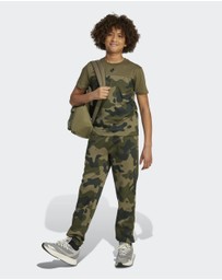 adidas Sportswear - Seasonal Essentials Camo Fleece Pant Kids
