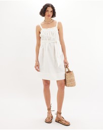 Amelius - Ananda Belted Ramie Dress