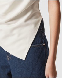 & Other Stories - Draped Asymmetric T-Shirt