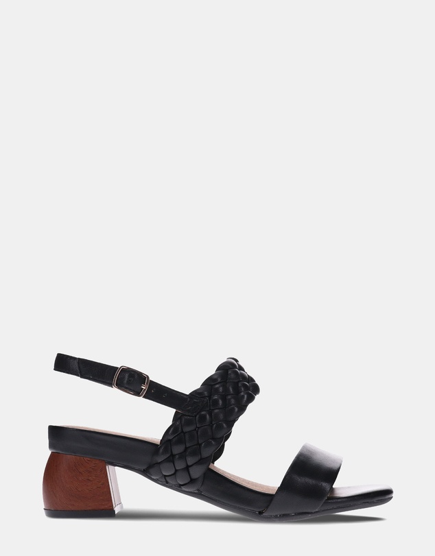 Mia Vita - Yuki Heeled Sandal - Black