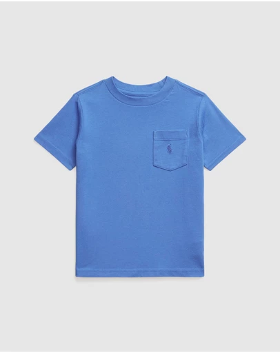 Polo Ralph Lauren - Cotton Jersey Pocket Tee - ICONIC EXCLUSIVE - Babies-Kids