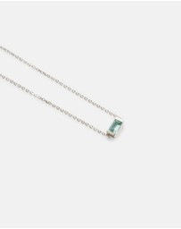 Kirstin Ash - Baguette Birthstone Bracelet March Sky Blue Topaz