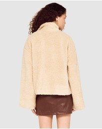 MINKPINK - Zola Sherpa Jacket
