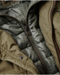 Superdry - Hooded Cotton Lined Deck Jacket