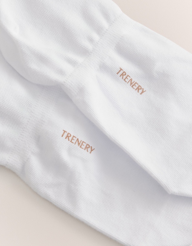 Trenery - Invisible Sock in White