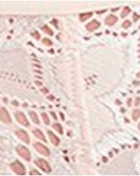 Sans Complexe - Arum Gloss Tanga Side Lace Hipster Brief