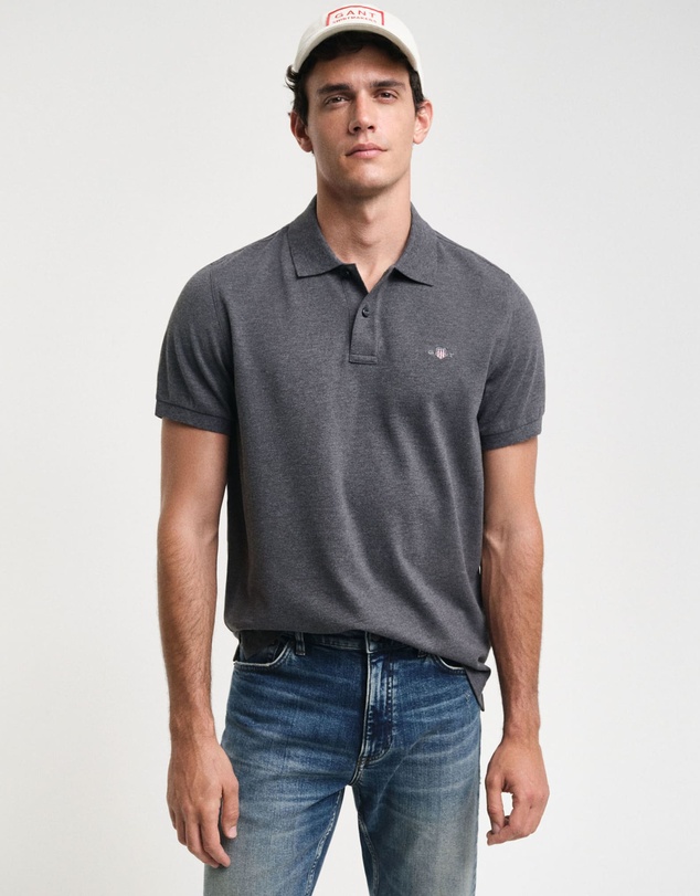 Gant - Regular Fit Shield Piqué Polo Shirt