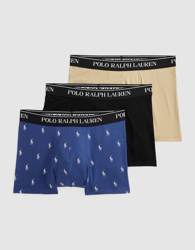 Polo Ralph Lauren - 3-Pack Classic Stretch Cotton Trunks