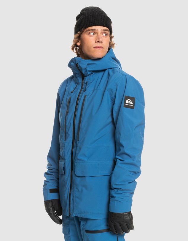 Quiksilver - Mens S Carlson Stretch Quest Technical Snow Jacket