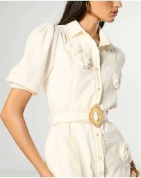 Winona - Rosalind Button Up Short Dress