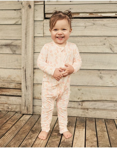 Kynd Baby - Essential Onesie in Blooms