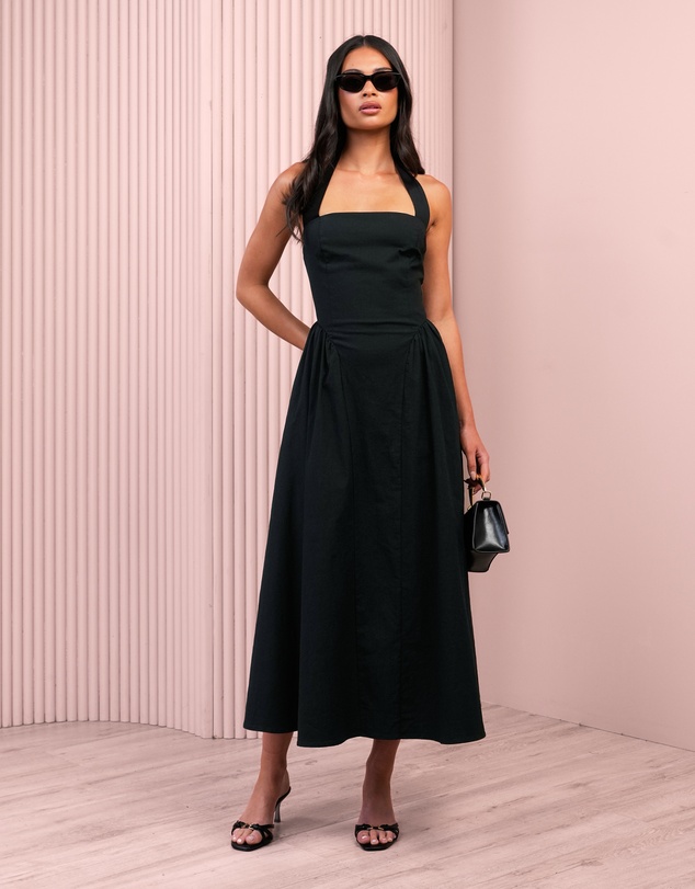 Azzurielle - Nancee Halter Midi Dress