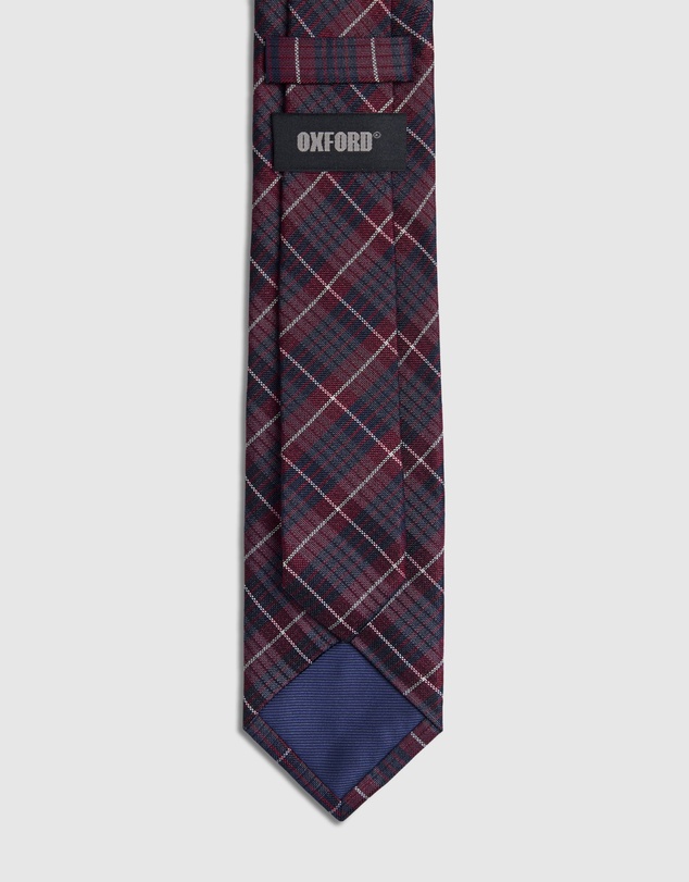Oxford - Baird Check 7Cm Silk Tie