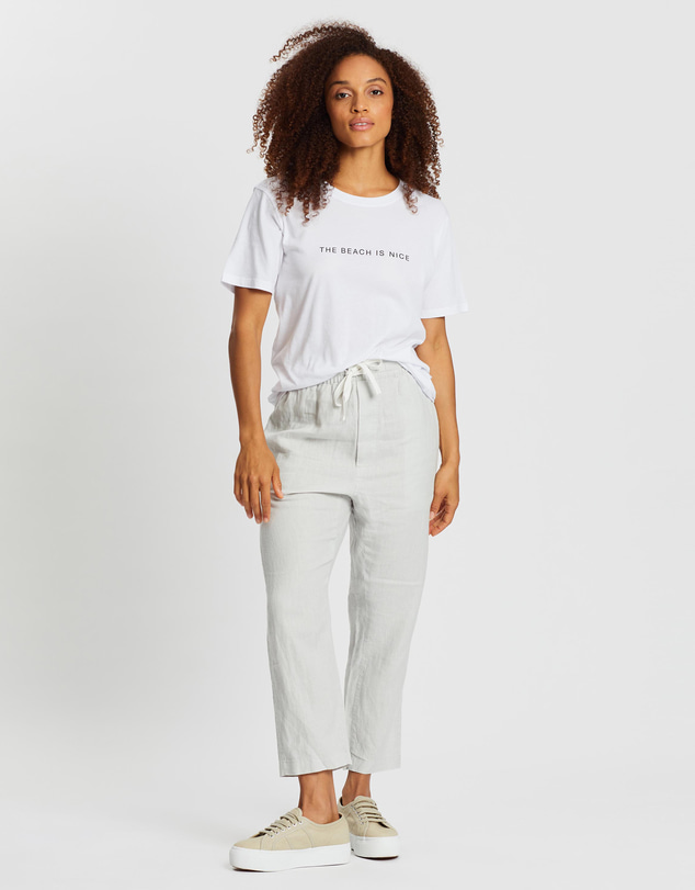 Assembly Label - The Beach Is Nice Tee