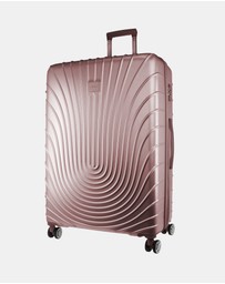 Pierre Cardin - Pierre Cardin Palais Hard Shell Medium and Cabin 2-Piece Set + Luggage Tag