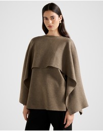 Forever New - Tabitha Knitted Cape