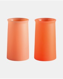 porter green - stegg | silicone unbreakable highball glasses