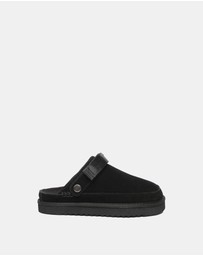 EVERAU - EverAU Ugg Sierra Cow Suede Upper House Shoes