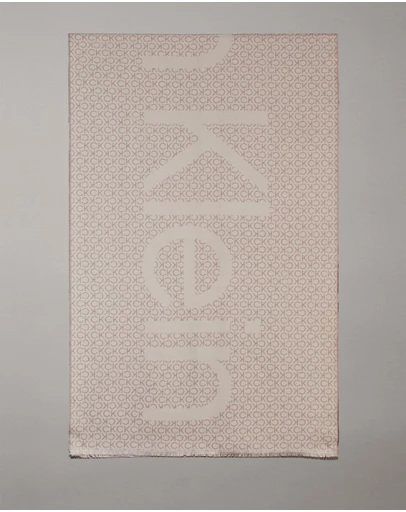 Calvin Klein - Logo Wool Blend Scarf